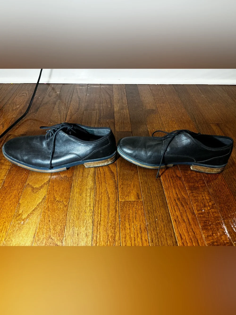 Men’s Black Lace Dress Shoes